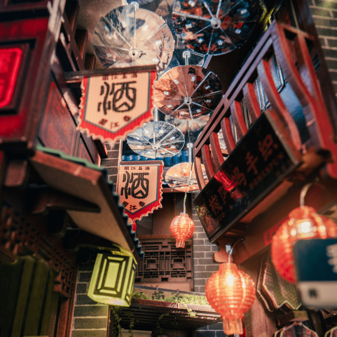 ANAVRIN Lijiang Ancient Town Book Nook Kit product image 3