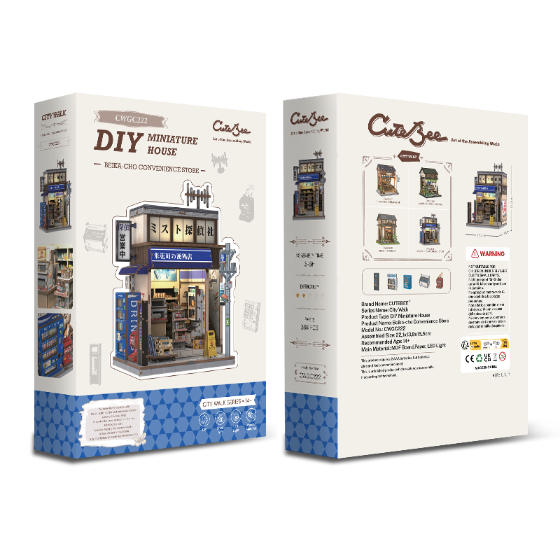 CUTEBEE Beika-cho Convenience Store Miniature House Kit product image 9