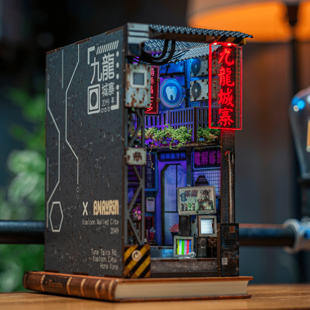 ANAVRIN Kowloon Walled City 2049 Book Nook Kit product image 3
