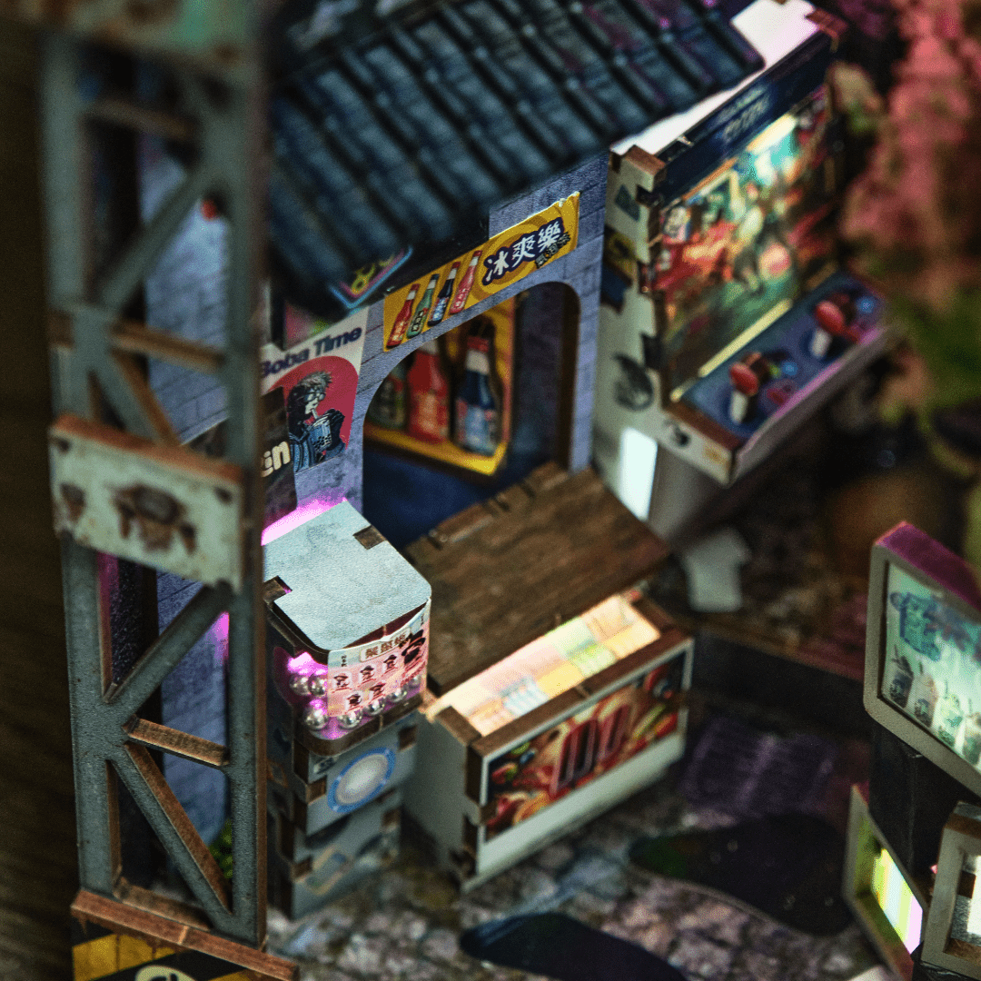 ANAVRIN Kowloon Walled City 2049 Book Nook Kit product image 6