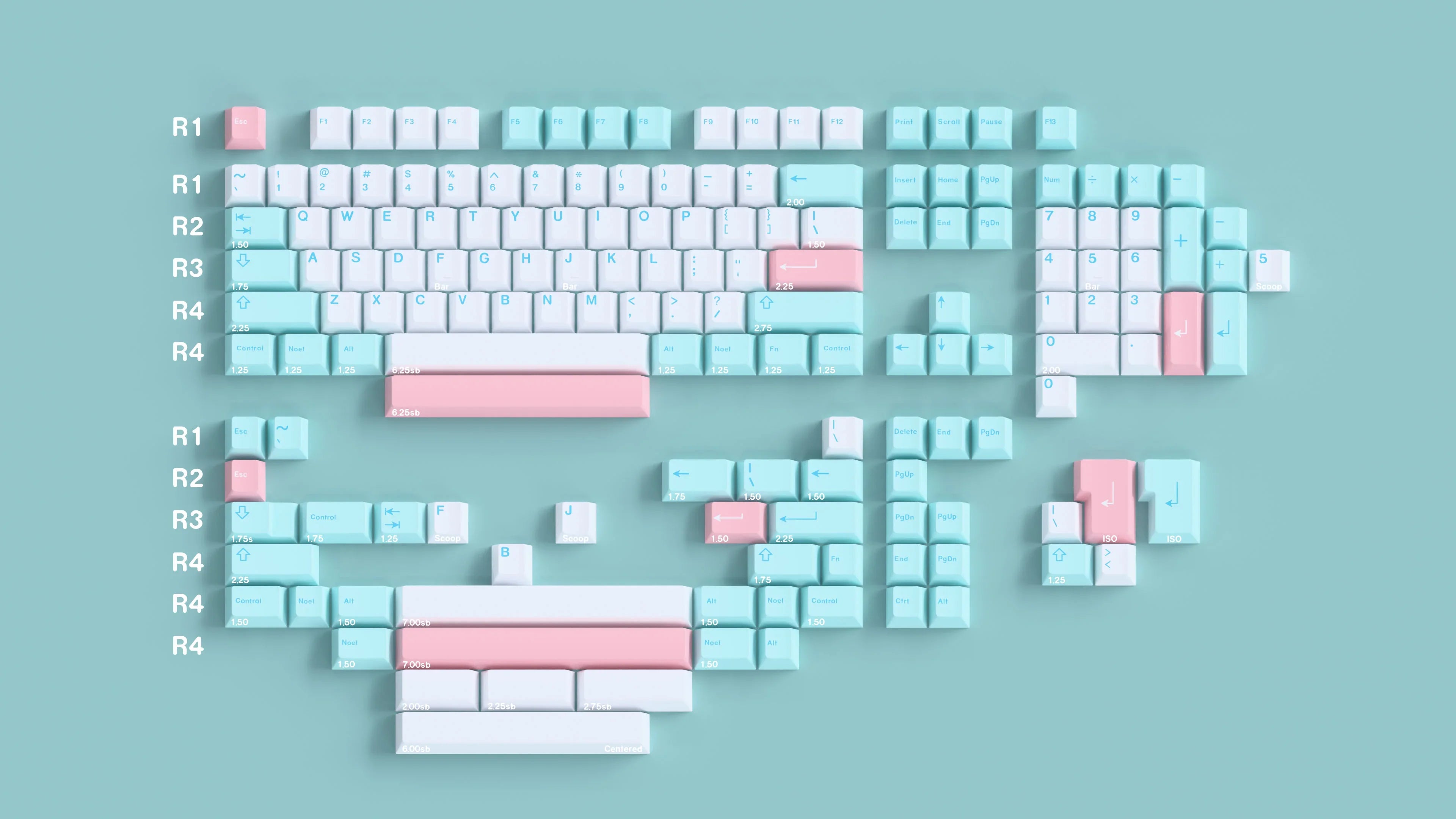 GMK Noel R2 Keycaps