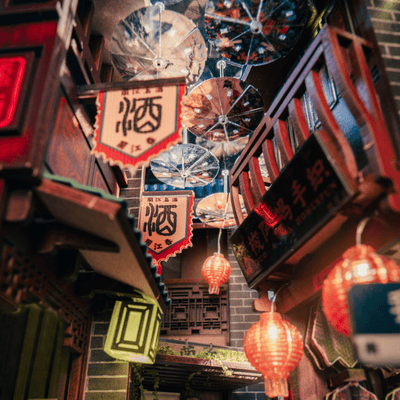 ANAVRIN Lijiang Ancient Town Book Nook Kit product image 3