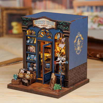 CUTEBEE Journey Trace Bookshop Book Nook Kit product view 5