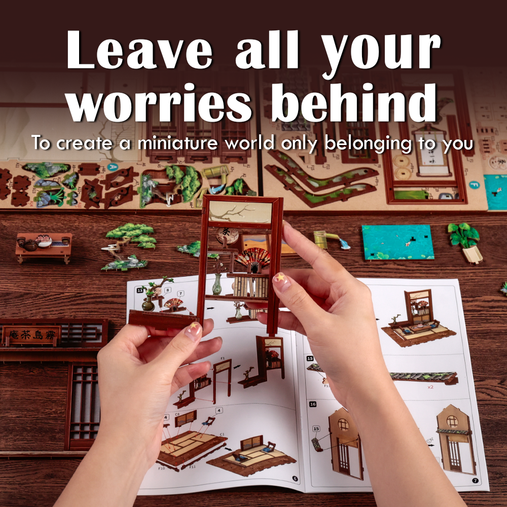 CUTEBEE Kirishima Cha-an Miniature House Kit product image 7