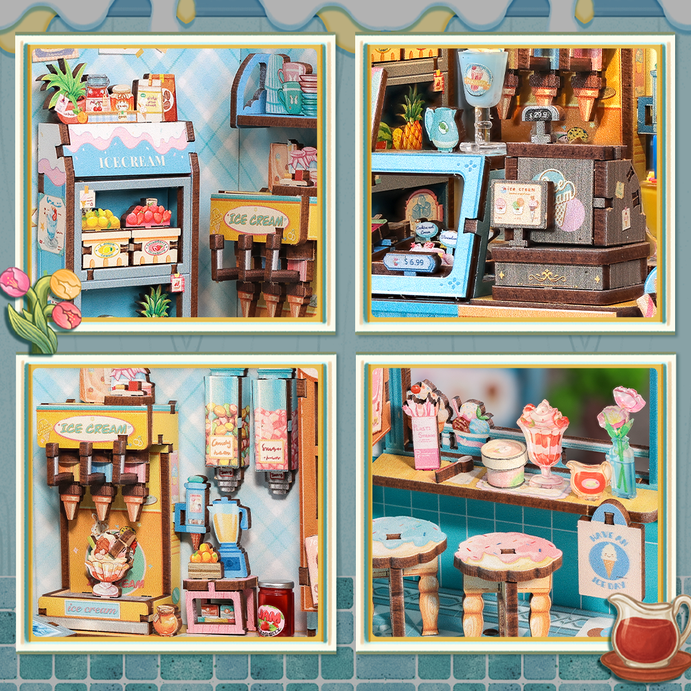 CUTEBEE Bella’s Ice Cream Miniature House Kit product image 4