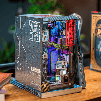 ANAVRIN Kowloon Walled City 2049 Book Nook Kit product image 9