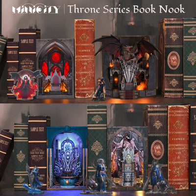 Minicity Throne of Blades Book Nook Kit - CT02 MIN product image 2