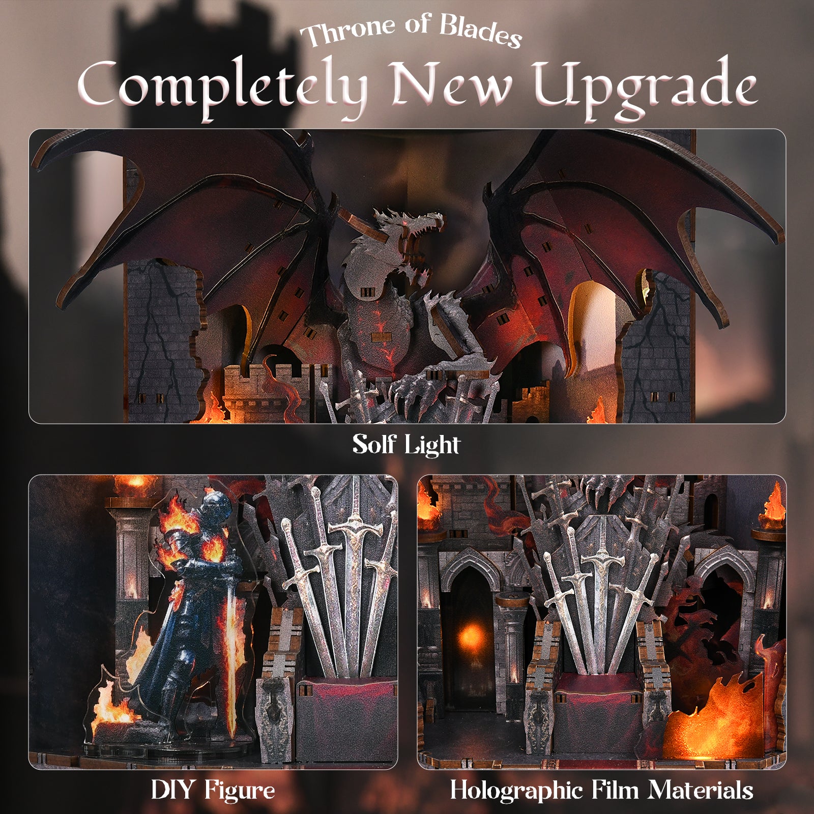 Minicity Throne of Blades Book Nook Kit - CT02 MIN product image 4