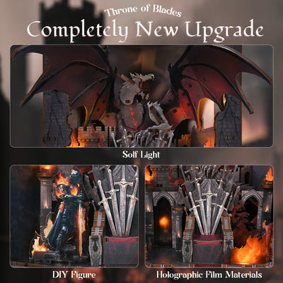Minicity Throne of Blades Book Nook Kit - CT02 MIN product image 4