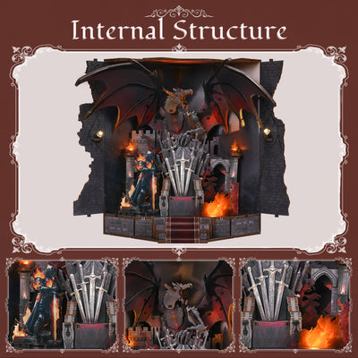 Minicity Throne of Blades Book Nook Kit - CT02 MIN product image 5
