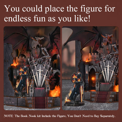 Minicity Throne of Blades Book Nook Kit - CT02 MIN product image 8
