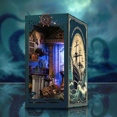 Xinyue The Seabed Riddle DIY Book Nook Kit - BV02-010