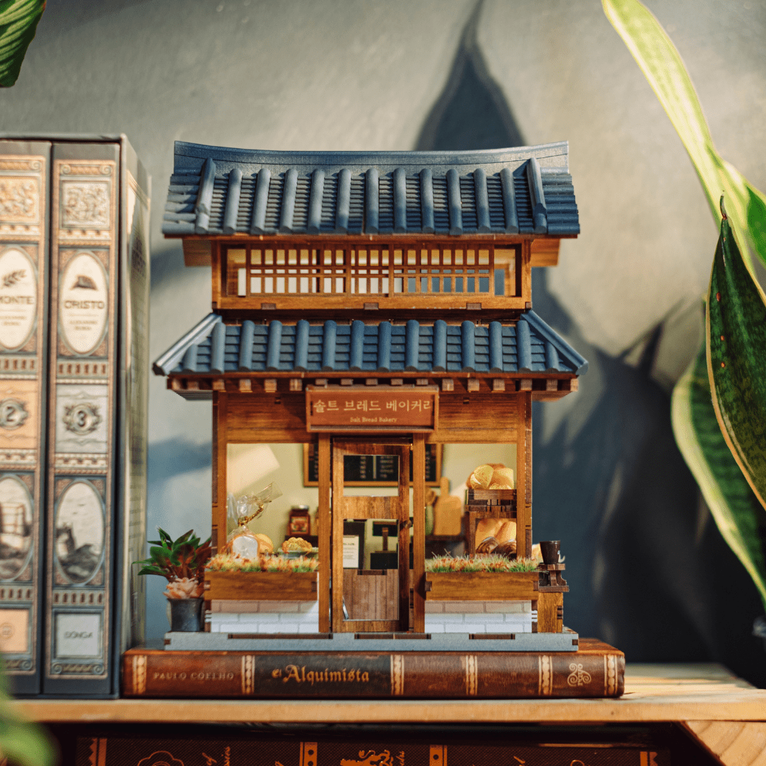 ANAVRIN Ikseon-dong Hanok Bakery Miniature House Kit detailed product image 1